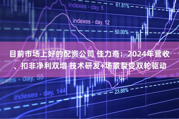 目前市场上好的配资公司 佳力奇：2024年营收、扣非净利双增 技术研发+场景裂变双轮驱动